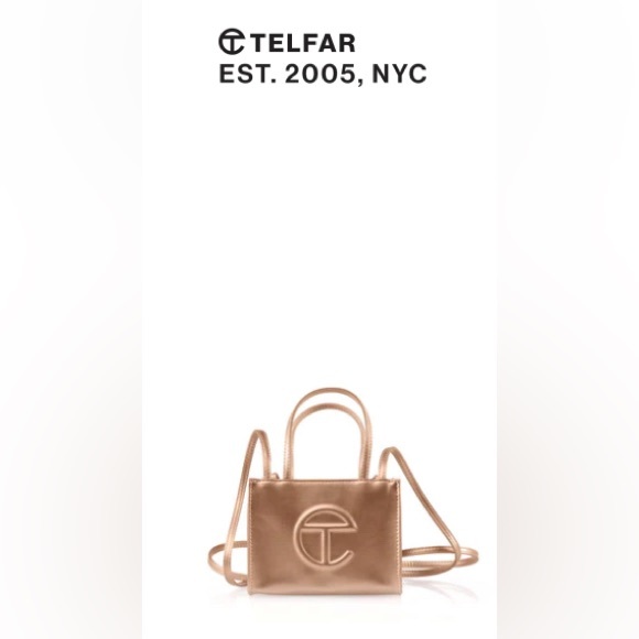 ✨HOST PICK✨BNWT TELFAR Small Copper Shopping Bag✨HOST PICK✨ - Picture 2 of 7